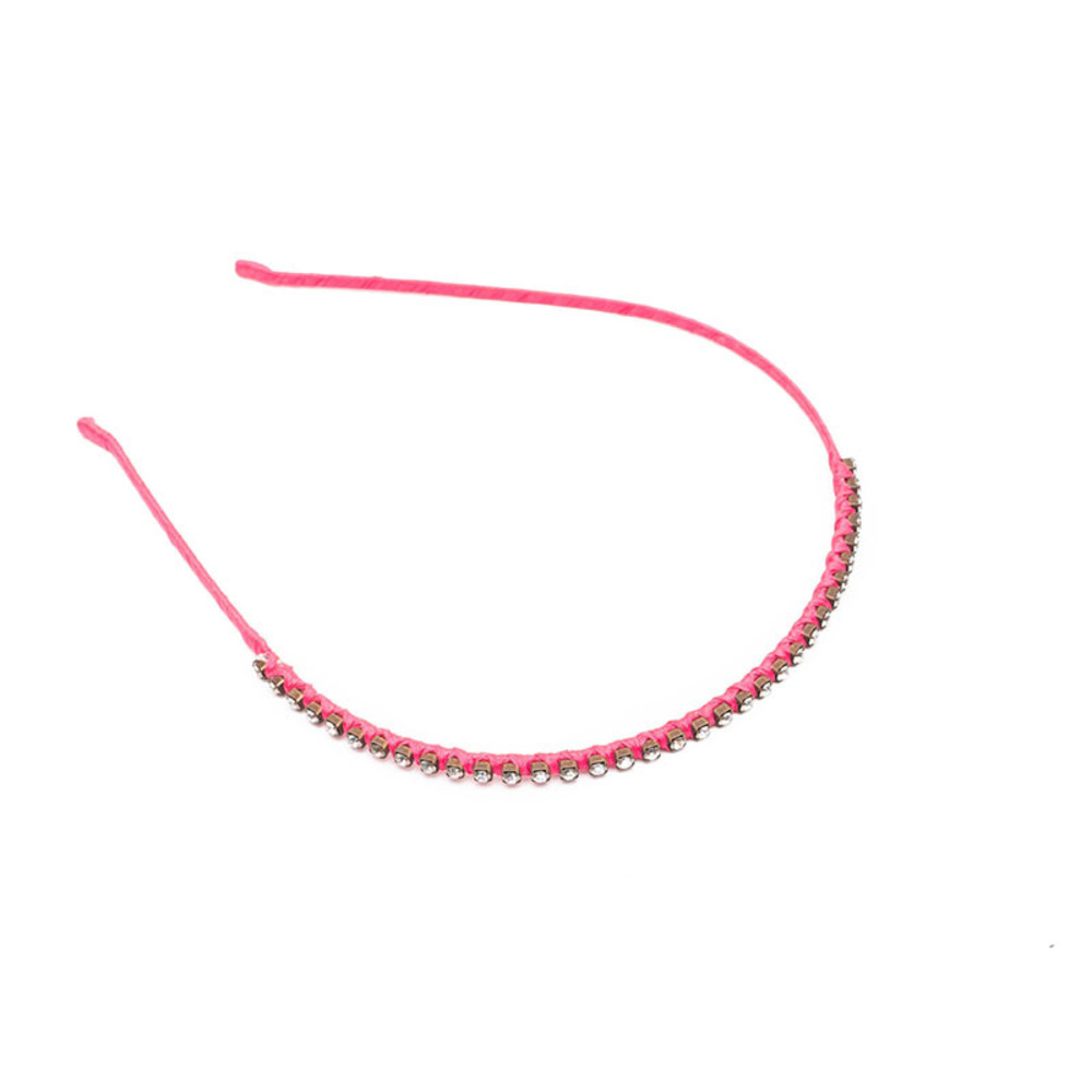 Jennifer Behr Hair Band Women Hot Pink